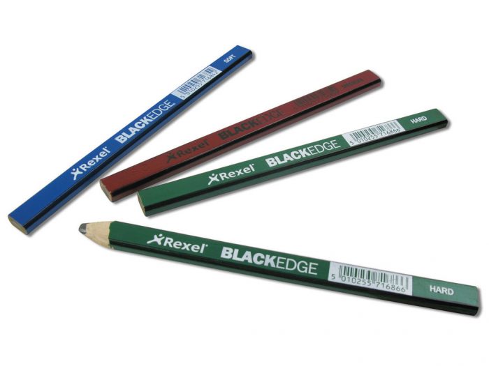 Carpenters pencil Rexel Blackedge