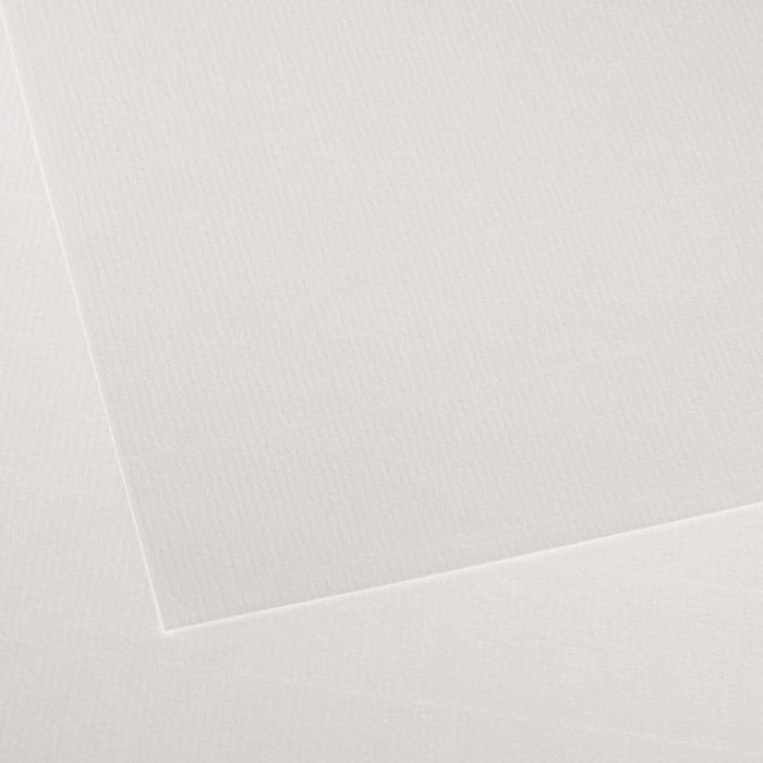Popierius piešti pastele Ingres 50x65/100g 01 white