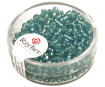 Rocailles 2.6mm silver inlet 16g 07 turquoise