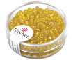 Rocailles 2.6mm silver inlet 16g 20 yellow