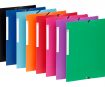 3 flap folder Viquel A4 15mm with band Standard with 1 label assorted