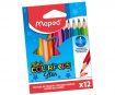 Colour pencils Maped ColorPeps Mini Star 12pcs
