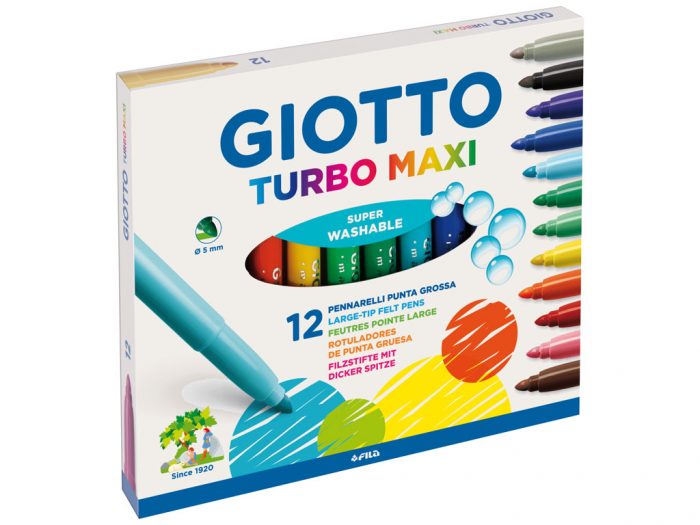 Flomasteri Giotto Turbo Maxi - 1/2
