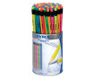 Graphite pencil Lyra Neon HB with eraser 96pcs in pot