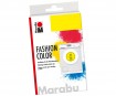 Krāsa tekstilam FashionColor 30g+fiksators 60g 019 yellow