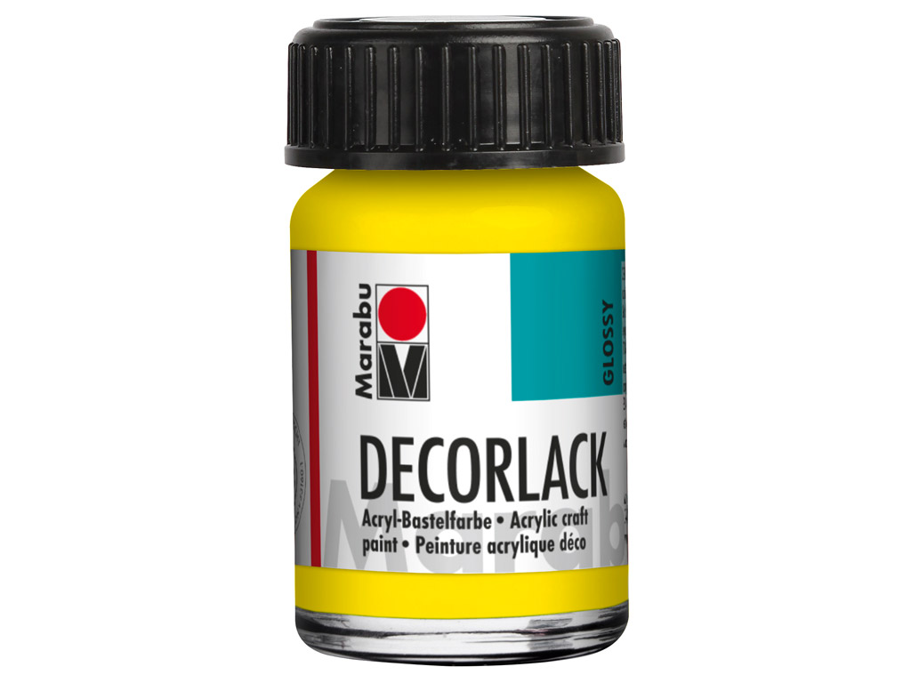Dekorkrāsa Decorlack 15ml 019 yellow