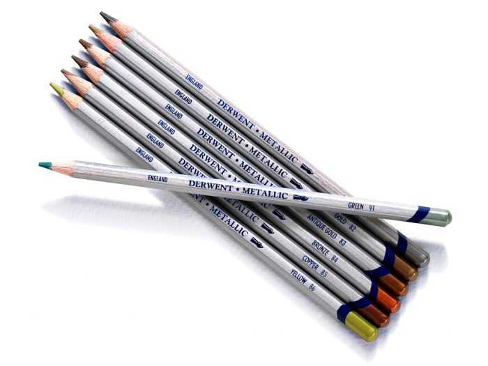 Colour pencil Derwent Metallic - 1/2