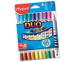 Flomasteri ColorPeps Duo 10=20gab.