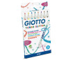 Viltpliiats Giotto Turbo Glitter 8tk