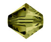 Kristallhelmes Swarovski romb 5328 6mm 14tk 228 olive