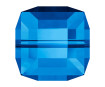 Crystal bead Swarovski cube 5601 6mm 2pcs 206 sapphire