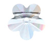 Crystal bead Swarovski flower 5744 8mm 5pcs 001AB crystal aurore boreale