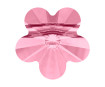 Krištolinis karoliukas Swarovski gėlė 5744 8mm 5vnt. 223 light rose