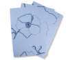 Note paper A4 mulberry paper Wild Rose 80g light blue