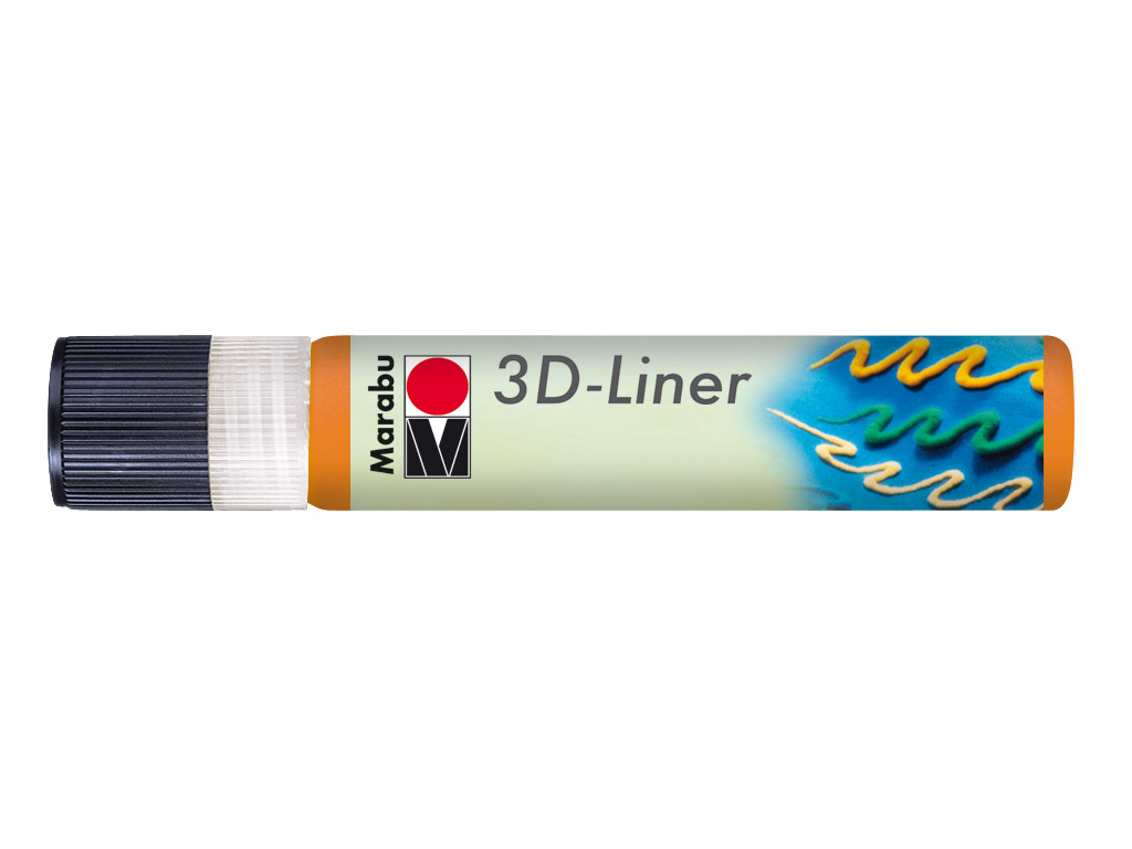 3D Liner Marabu 25ml 613 orange