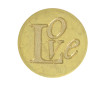 Sealing coin Manuscript 25mm Love