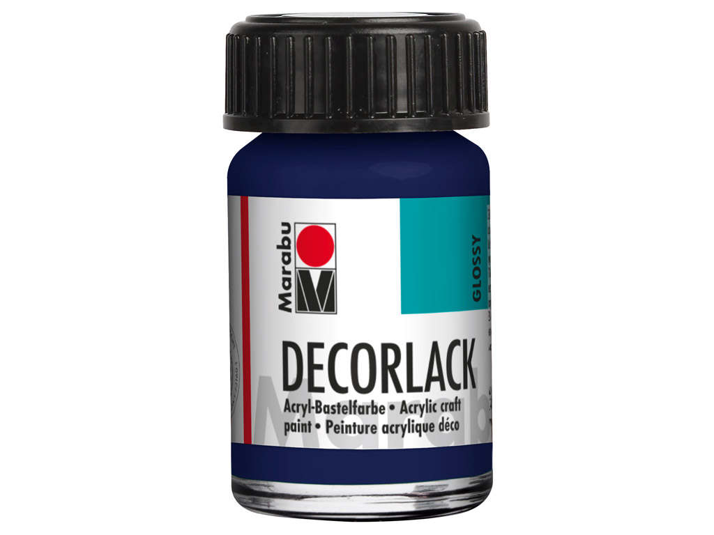 Dekorkrāsa Decorlack 15ml 055 dark ultramarine
