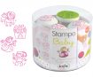 Stamp set Aladine Stampo Baby 4pcs Princess + ink pad pink