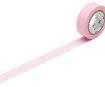 Washi dekoratyvi lipni juostelė mt 1P basic 15mmx10m rose pink