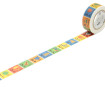 Washi dekoratyvi lipni juostelė mt for kids 15mmx7m alphabet N-Z
