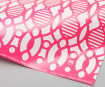 Pakkepaber 3120mino 500x700mm forest printed in pink
