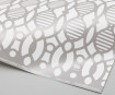 Gift wrap paper 3120mino 500x700mm forest printed in light gray