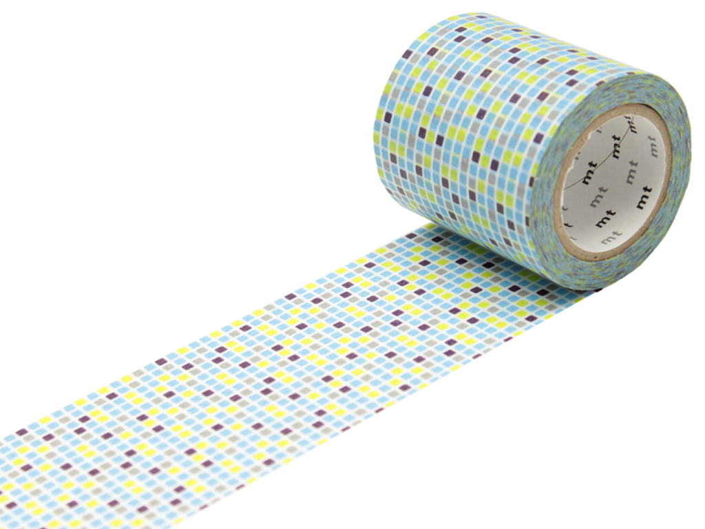 Masking tape mt casa 50mmx10m tile blue