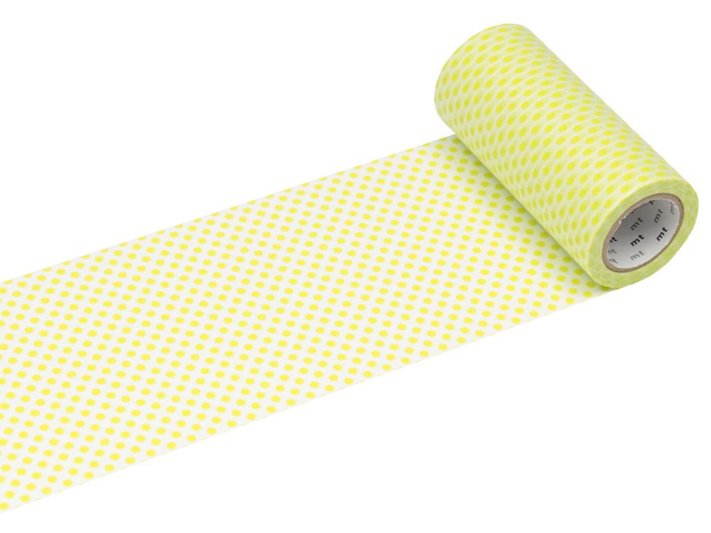 Masking tape mt casa 100mmx10m dot moegi