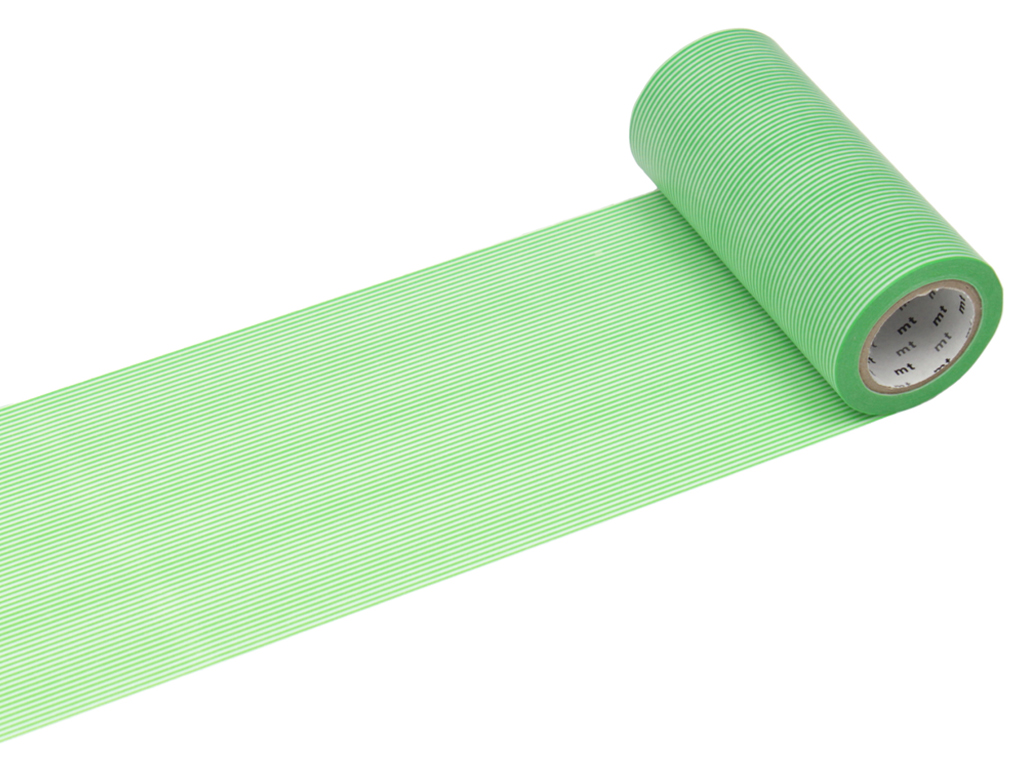 Masking tape mt casa 100mmx10m border green