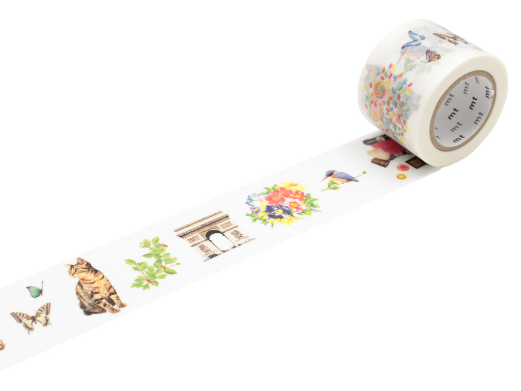 Washi dekoratyvi lipni juostelė mt ex 35mmx10m set - content