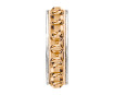 Aizbāznis-kristāla pērle Swarovski BeCharmed Pave 81001 13mm 001GSHA crystal golden shadow