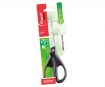 Scissors Essentials Green 17cm black blister