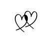 Zīmogs Aladine zīmētas sirdis 4.2x4.2cm