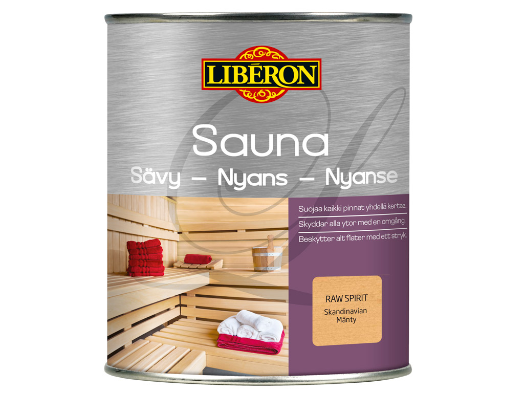 Wood dye Liberon Sauna 750ml Scandinavian pine