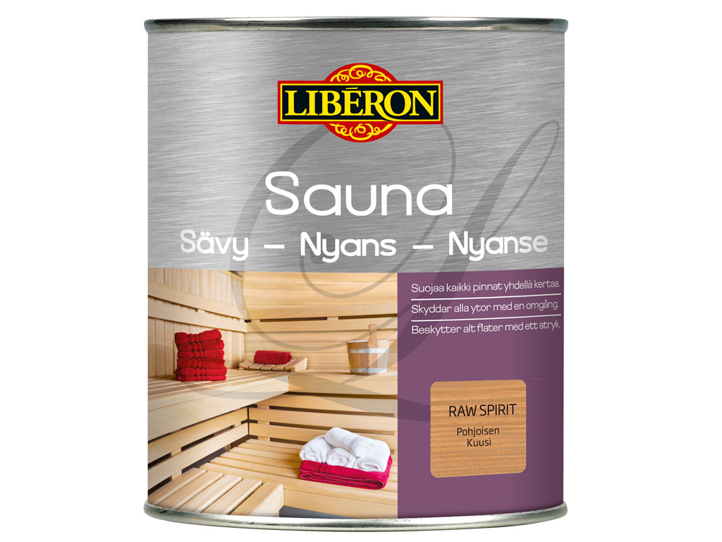Wood dye Liberon Sauna 750ml nordic wood