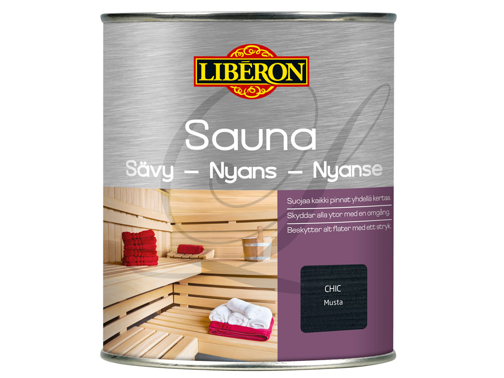 Liberon Sauna Deco 750ml black