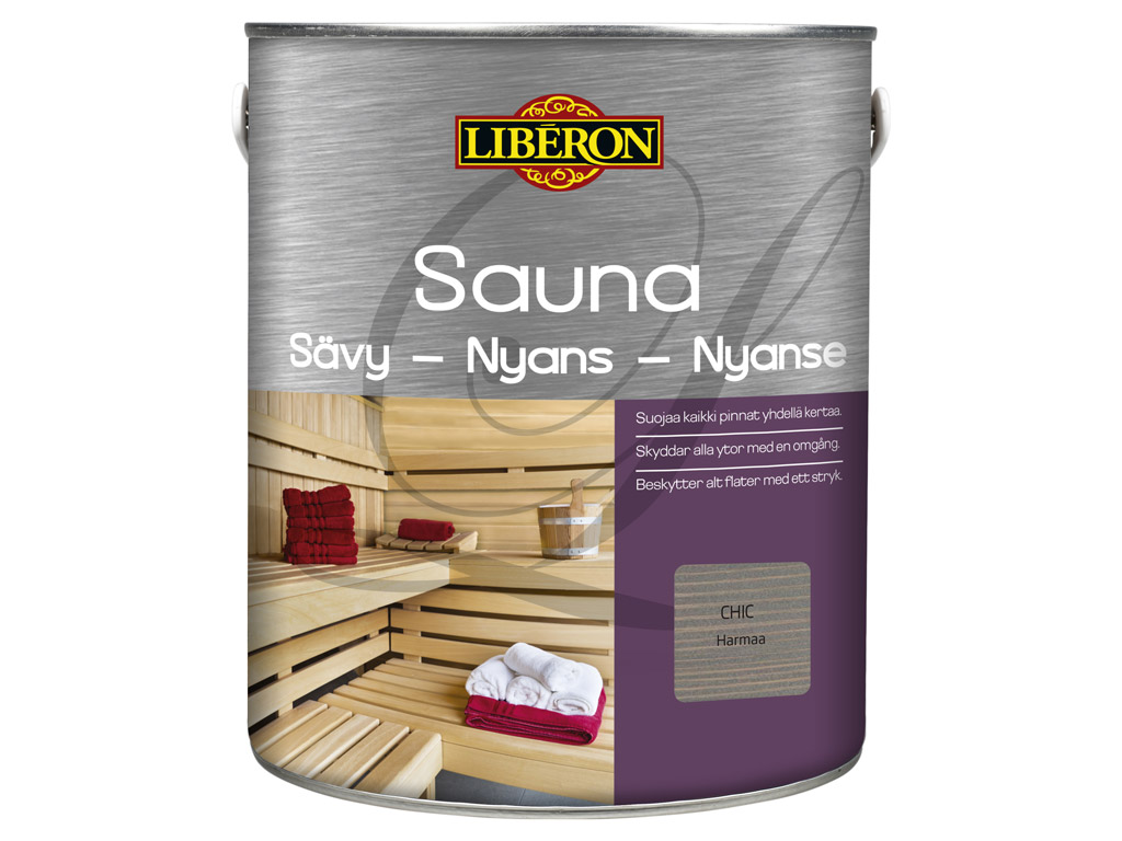 Beice Liberon Sauna 2.5L pelēka