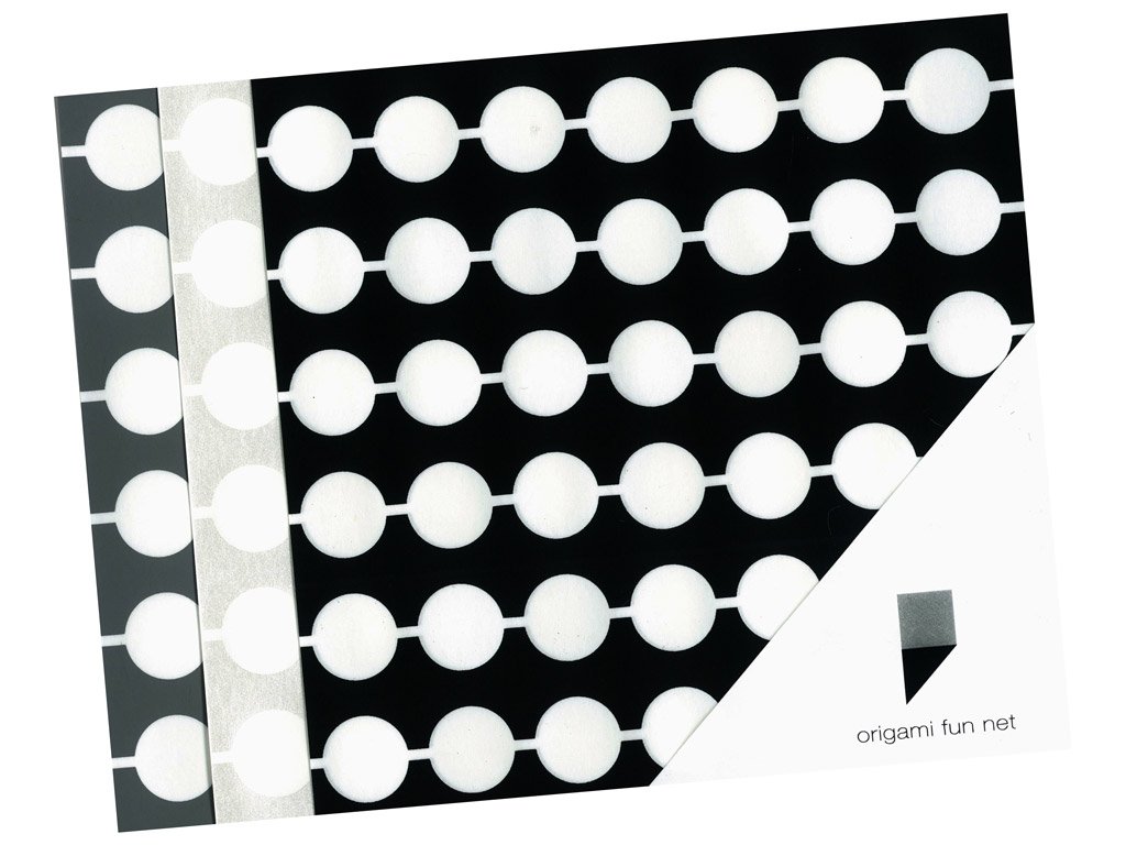 Washi paber Origami Fun Net 15x15cm 3x3tk dango-dumplings