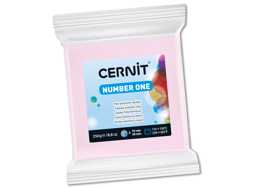 Polymer clay Cernit No.1 250g 475 pink