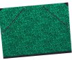 Portfolio L&B 45x32cm elastic straps black-on-green