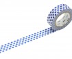 Washi dekoratyvi lipni juostelė mt 1P deco 15mmx10m dot night blue