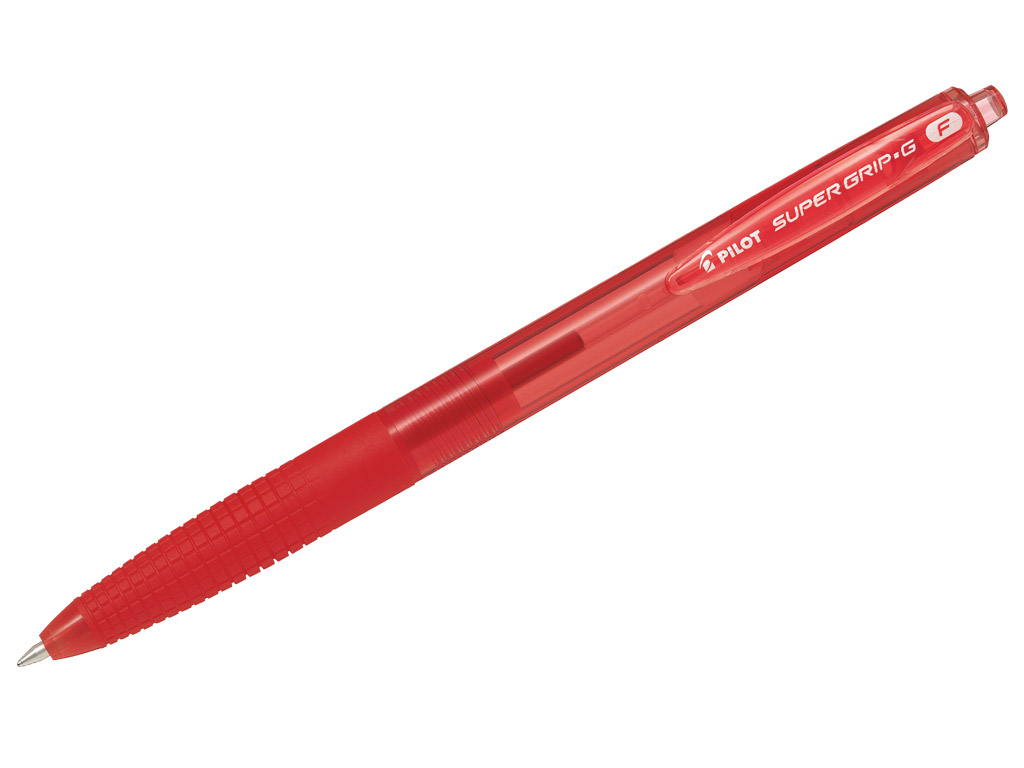 Lodīšu pildspalva Pilot Supergrip G RT 0.7 sarkana