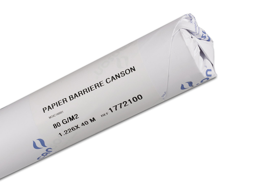 Barrier paper roll Canson 1.226x40m/80g