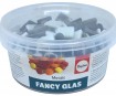 Mosaiikkivid Rayher Fancy Glas assortii ~395tk/500g must-valged toonid