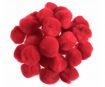 Pompons Rayher 15mm 60pcs red