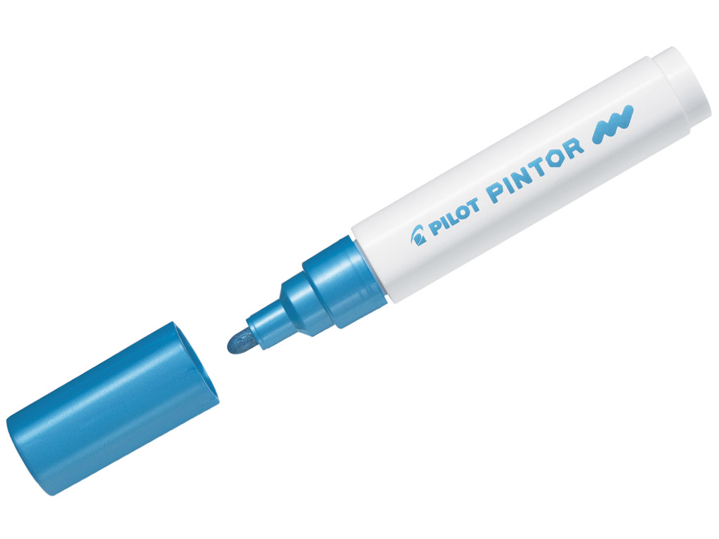 Paint marker Pilot Pintor M metallic blue
