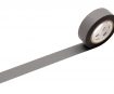 Washi dekoratyvi lipni juostelė mt 1P basic 15mmx10m matte gray