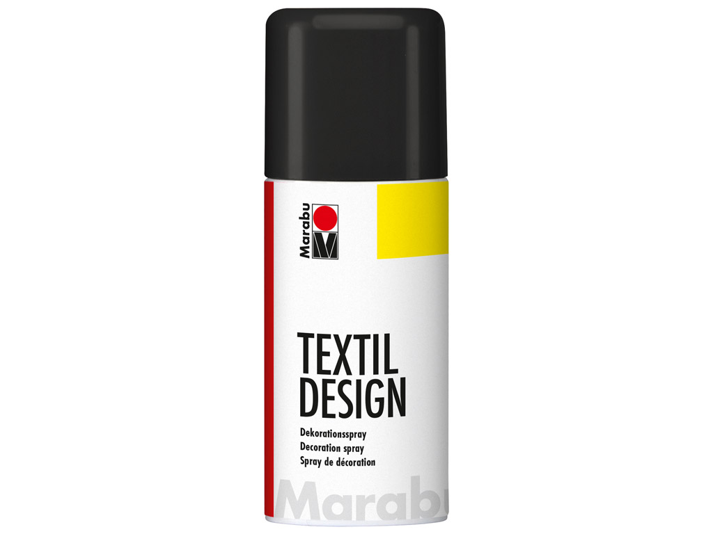 Tekstilės dažai Textil Design aerozolis 150ml 073 black