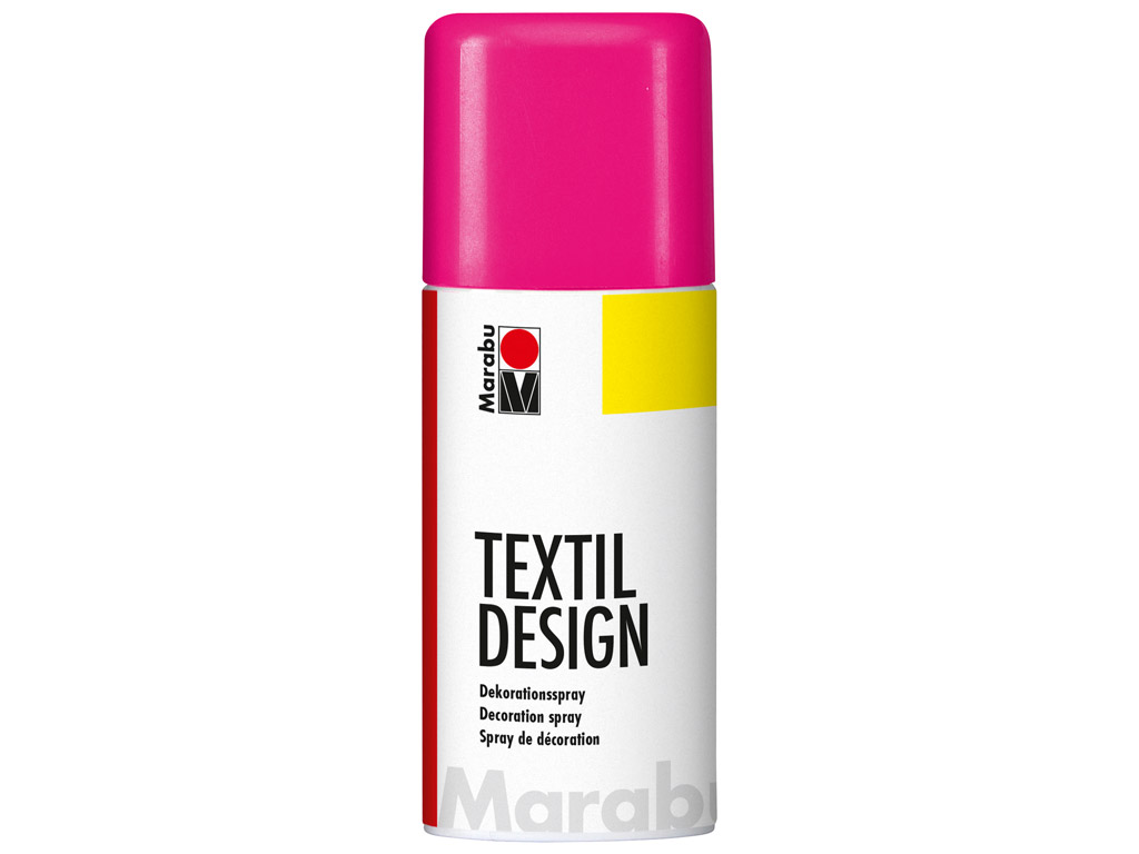 Krāsa tekstilam Textil Design aerosols 150ml 334 neon-pink