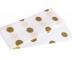 Tissue paper Rayher Dots 50x75cm 616 gold 3 sheets folded
